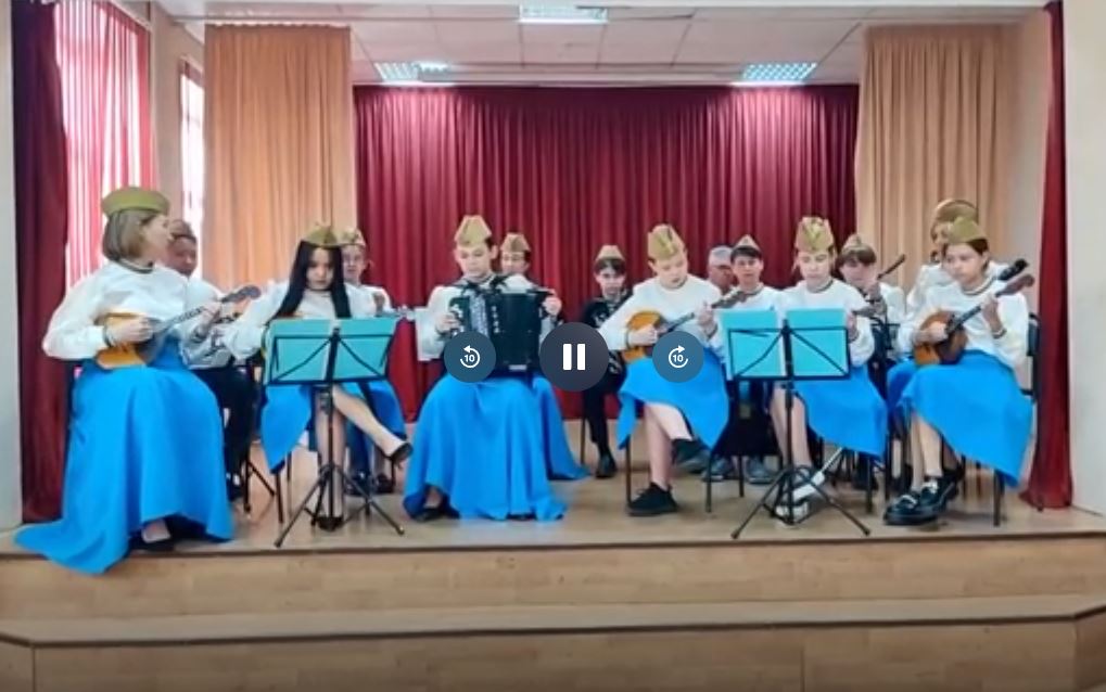 29. МБУДО «ДМШ №1» Кировского района г.Казани Ансамбль народных инструментов «Шатлык».mp4